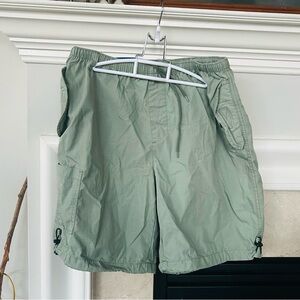BDG Sage Green Ripstop Shorts